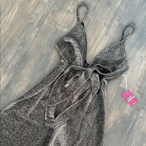 F21 Shimmering Glitter Jumpsuit